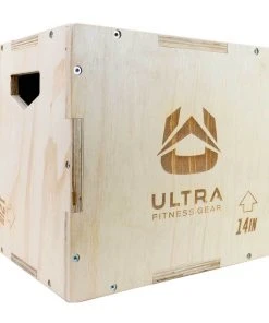 Ultra Fitness Gear 3 In 1 Wood Plyo Box For Jump, Crossfit, Plyometrics. Sizes: 30/24/20, 24/20/16, 20/18/16, Or 16/14/12 SPORTING GOODS