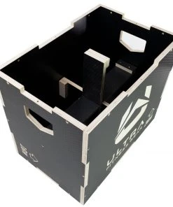 Ultra Fitness Gear 3 In 1 Anti-Slip Wood Plyo Box For Jump, Crossfit, Plyometrics. Sizes: 30/24/20, 24/20/16, 20/18/16, Or 16/14/12