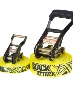 SPORTING GOODS Driftsun 50ft Complete Slackline Kit With Ratchet, Training Line & Bag