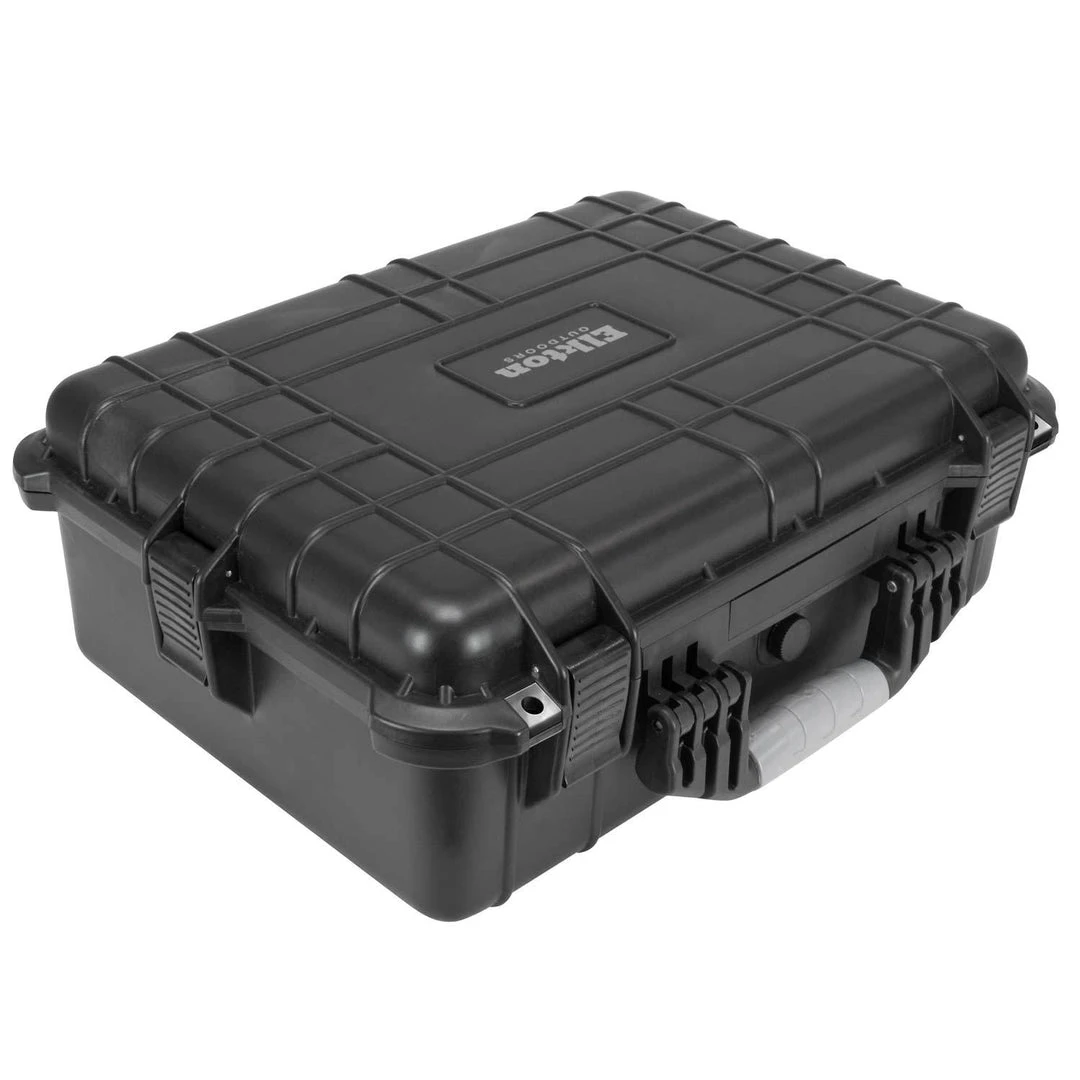 Elkton Outdoors SPORTING GOODS Hard 5 Pistol Gun Case With Locking Holes & Auto Pressure Adjustment 5 Elkton Outdoors SPORTING GOODS Hard 5 Pistol Gun Case With Locking Holes & Auto Pressure Adjustment