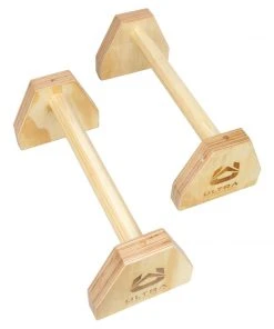 SPORTING GOODS Ultra Fitness Gear 18 Inch Parallettes, Good For L Sits, Jump Throughs, Handstand Pushups & Calisthenics