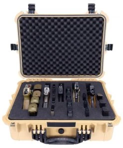 Elkton Outdoors SPORTING GOODS Hard 5 Pistol Gun Case With Locking Holes & Auto Pressure Adjustment 25 Elkton Outdoors SPORTING GOODS Hard 5 Pistol Gun Case With Locking Holes & Auto Pressure Adjustment