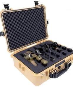 Elkton Outdoors SPORTING GOODS Hard 5 Pistol Gun Case With Locking Holes & Auto Pressure Adjustment 26 Elkton Outdoors SPORTING GOODS Hard 5 Pistol Gun Case With Locking Holes & Auto Pressure Adjustment