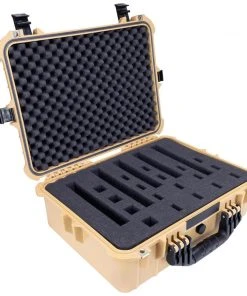 Elkton Outdoors SPORTING GOODS Hard 5 Pistol Gun Case With Locking Holes & Auto Pressure Adjustment 27 Elkton Outdoors SPORTING GOODS Hard 5 Pistol Gun Case With Locking Holes & Auto Pressure Adjustment