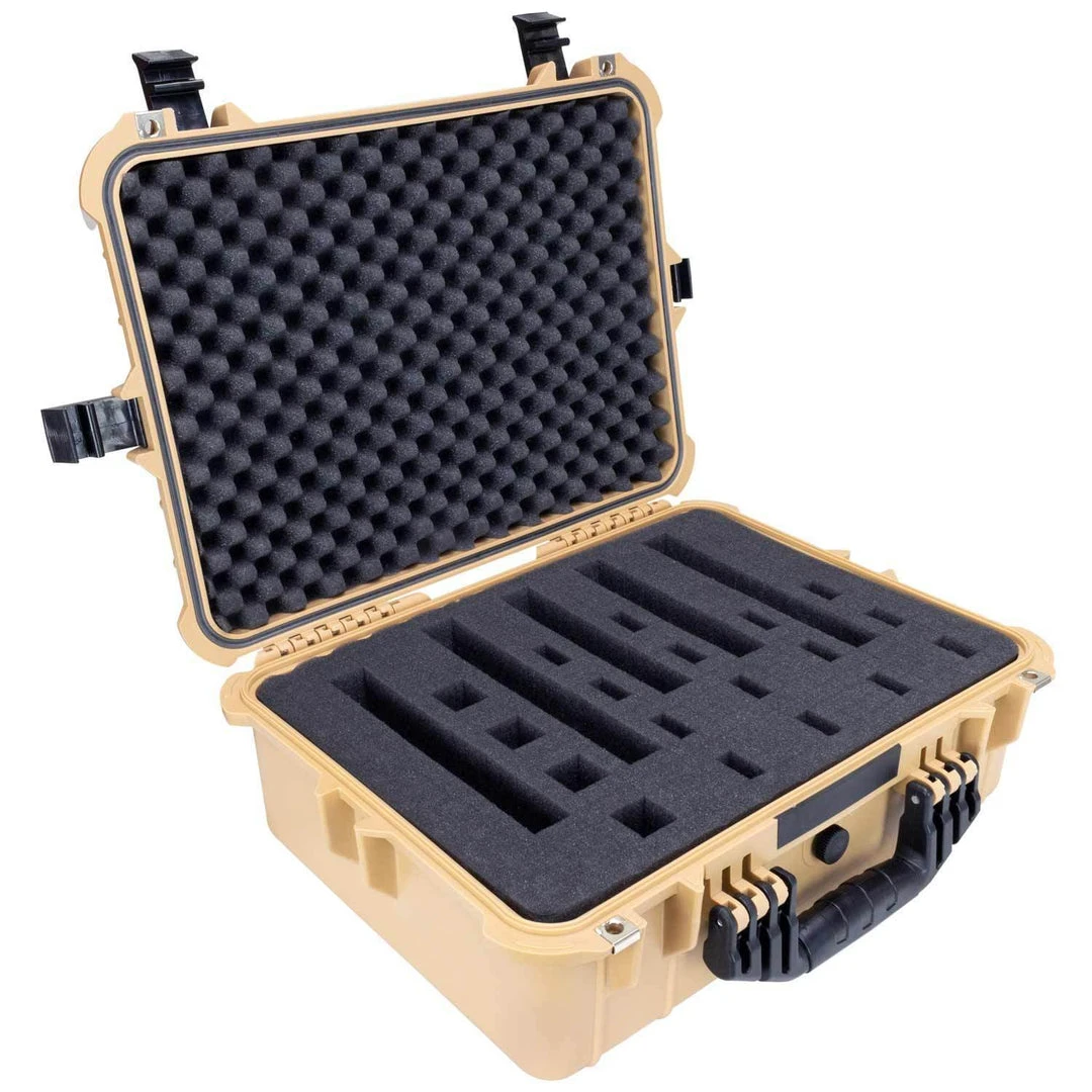 Elkton Outdoors SPORTING GOODS Hard 5 Pistol Gun Case With Locking Holes & Auto Pressure Adjustment 12 Elkton Outdoors SPORTING GOODS Hard 5 Pistol Gun Case With Locking Holes & Auto Pressure Adjustment