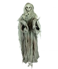 Holidayana Patio & Outdoors Animatronic Floating Skeleton - Sound And Touch Activated Halloween Decoration With Lighted Eyes And Scary Sounds 11 Holidayana Patio & Outdoors Animatronic Floating Skeleton - Sound And Touch Activated Halloween Decoration With Lighted Eyes And Scary Sounds