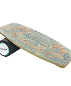 SPORTING GOODS DriftSun Classic Balance Board Hardwood Balance Trainer With Roller