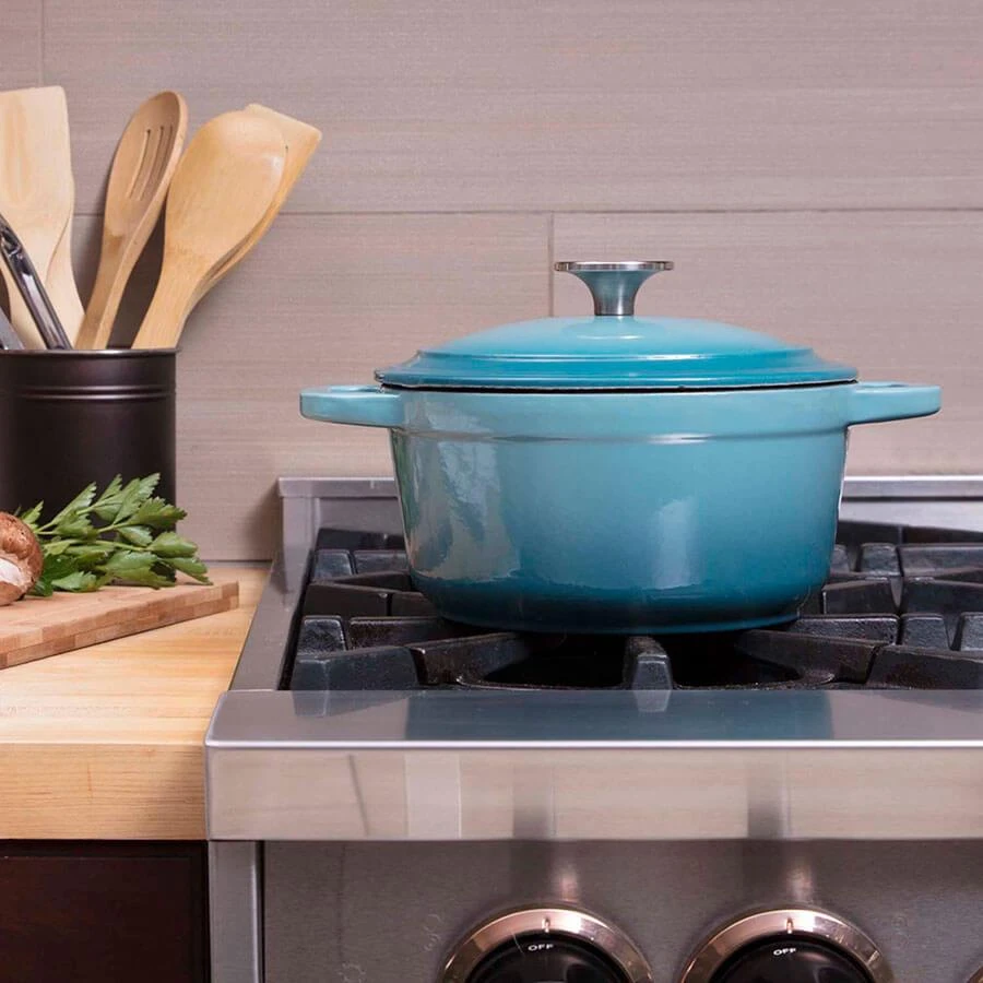 Zelancio 3 Quart Enameled Cast Iron Dutch Oven With Lid 21 Zelancio 3 Quart Enameled Cast Iron Dutch Oven With Lid