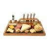 Zelancio Slate Cheese Board, 12 Piece Charcuterie Set Includes 4 Stainless Steel Cheese Knives, Bigger Acacia Serving Tray With Slate Board, And Wood Tool Holder 1 Zelancio Slate Cheese Board, 12 Piece Charcuterie Set Includes 4 Stainless Steel Cheese Knives, Bigger Acacia Serving Tray With Slate Board, And Wood Tool Holder