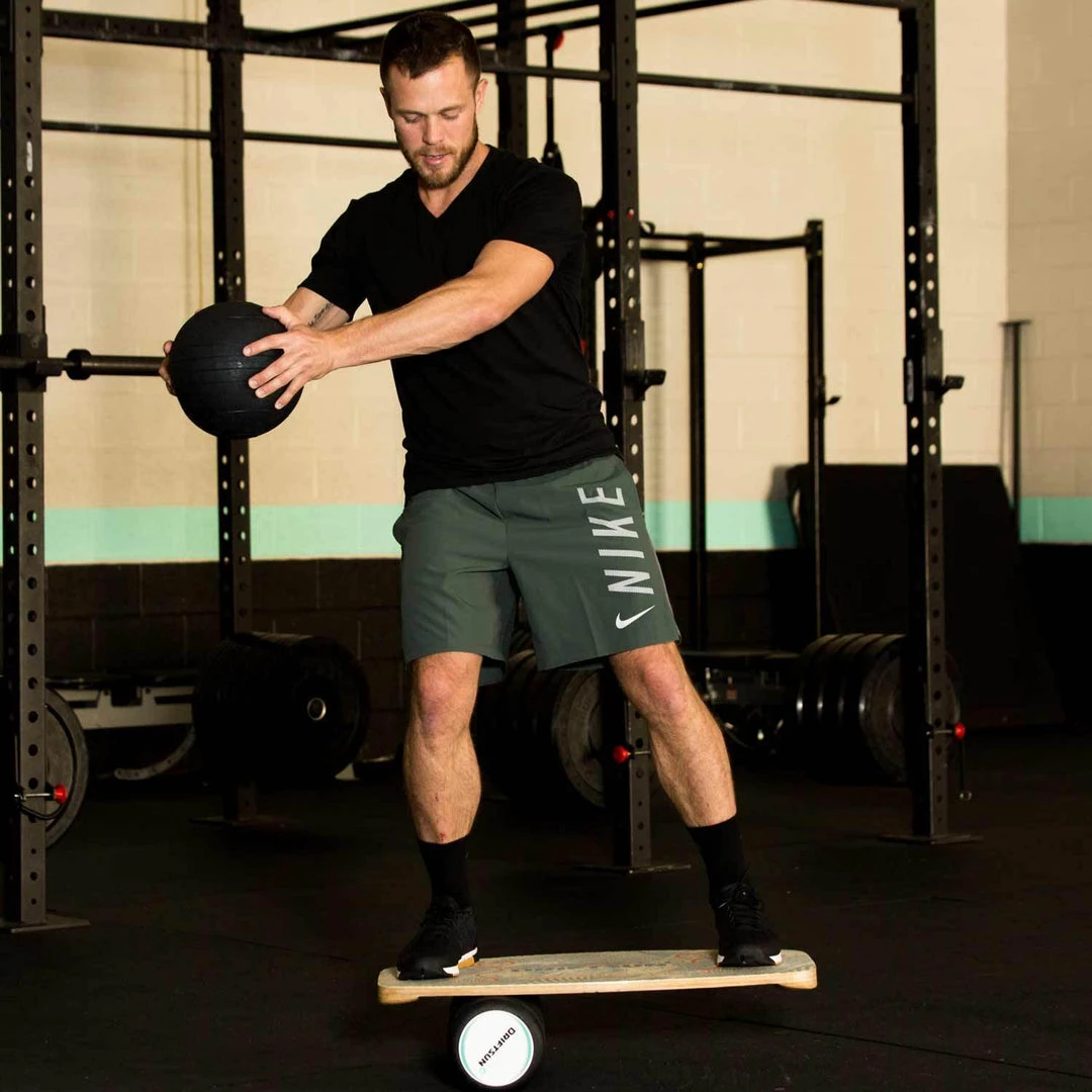 SPORTING GOODS DriftSun Classic Balance Board Hardwood Balance Trainer With Roller 14 SPORTING GOODS DriftSun Classic Balance Board Hardwood Balance Trainer With Roller