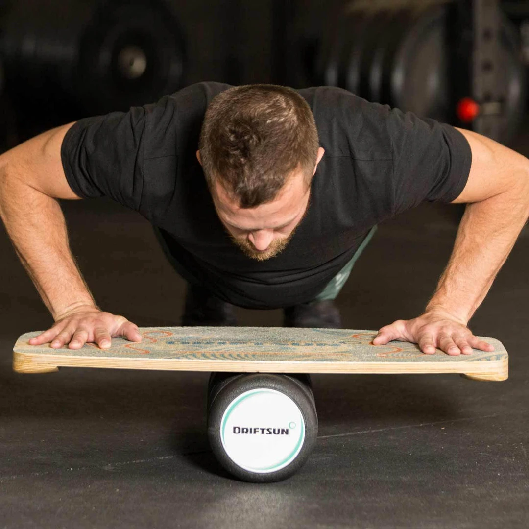 SPORTING GOODS DriftSun Classic Balance Board Hardwood Balance Trainer With Roller 12 SPORTING GOODS DriftSun Classic Balance Board Hardwood Balance Trainer With Roller