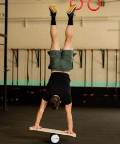 SPORTING GOODS DriftSun Classic Balance Board Hardwood Balance Trainer With Roller 24 SPORTING GOODS DriftSun Classic Balance Board Hardwood Balance Trainer With Roller