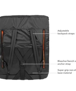 Games & Recreation Driftsun Folding Stadium Seat, Reclining Bleacher Chair