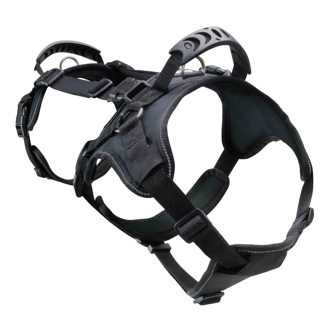 Frontpet Heavy Duty Double Back Dog Harness I Canine Harness Equipment For Lifting & Transporting I Black, Large PET SUPPLIES 3 Frontpet Heavy Duty Double Back Dog Harness I Canine Harness Equipment For Lifting & Transporting I Black, Large PET SUPPLIES