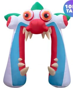 Holidayana 10 Ft Clown Arch Halloween Inflatable 11 Holidayana 10 Ft Clown Arch Halloween Inflatable