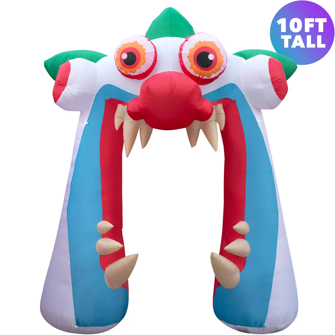 Holidayana 10 Ft Clown Arch Halloween Inflatable 6 Holidayana 10 Ft Clown Arch Halloween Inflatable