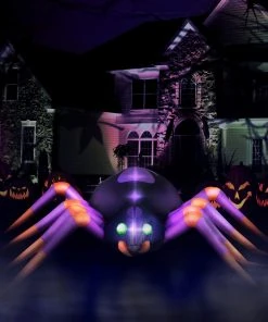 Holidayana 8 Ft Long Creepy Crawly Spider Halloween Inflatable