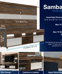 Topp Essentials Samba Home Entertainment And Media Center HOME GOODS