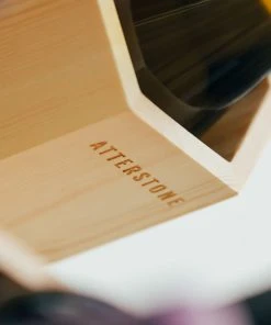 Atterstone Customizable Honeycomb Wine Rack: Holds 6 Bottles