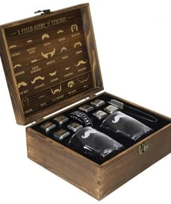 Atterstone Mustache Whiskey Box Set