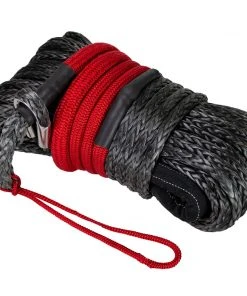 Rakapak UHMWPE 100ft Synthetic 3/8 In Winch Line 22,000 LBS Breaking Strength With Soft Shackle Rope, Abrasion Sleeve 14 Rakapak UHMWPE 100ft Synthetic 3/8 In Winch Line 22,000 LBS Breaking Strength With Soft Shackle Rope, Abrasion Sleeve