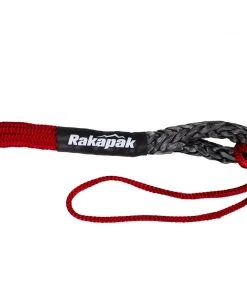 Rakapak UHMWPE 100ft Synthetic 3/8 In Winch Line 22,000 LBS Breaking Strength With Soft Shackle Rope, Abrasion Sleeve 15 Rakapak UHMWPE 100ft Synthetic 3/8 In Winch Line 22,000 LBS Breaking Strength With Soft Shackle Rope, Abrasion Sleeve