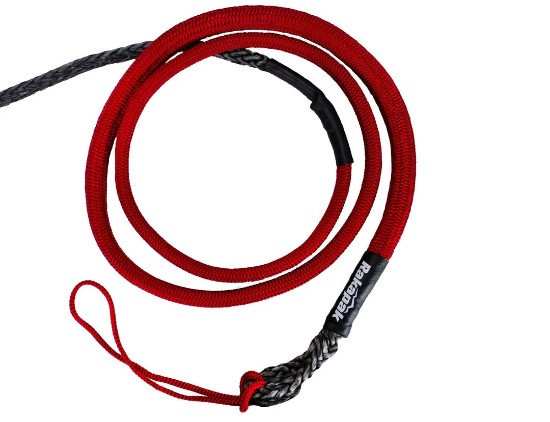 Rakapak UHMWPE 100ft Synthetic 3/8 In Winch Line 22,000 LBS Breaking Strength With Soft Shackle Rope, Abrasion Sleeve 7 Rakapak UHMWPE 100ft Synthetic 3/8 In Winch Line 22,000 LBS Breaking Strength With Soft Shackle Rope, Abrasion Sleeve