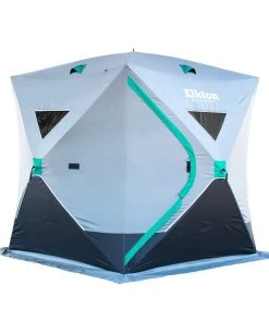 Elkton Outdoors Insulated Premium Portable 3-Person Ice Fishing Tent With Ventilation Windows & Carry Pack SPORTING GOODS 19 Elkton Outdoors Insulated Premium Portable 3-Person Ice Fishing Tent With Ventilation Windows & Carry Pack SPORTING GOODS