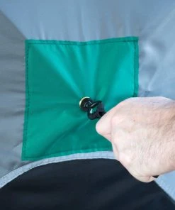 Elkton Outdoors Portable 3-Person Ice Fishing Tent Shelter With Ventilation Windows & Carry Pack SPORTING GOODS 16 Elkton Outdoors Portable 3-Person Ice Fishing Tent Shelter With Ventilation Windows & Carry Pack SPORTING GOODS