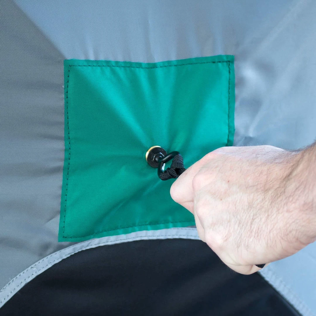 Elkton Outdoors Portable 3-Person Ice Fishing Tent Shelter With Ventilation Windows & Carry Pack SPORTING GOODS 5 Elkton Outdoors Portable 3-Person Ice Fishing Tent Shelter With Ventilation Windows & Carry Pack SPORTING GOODS