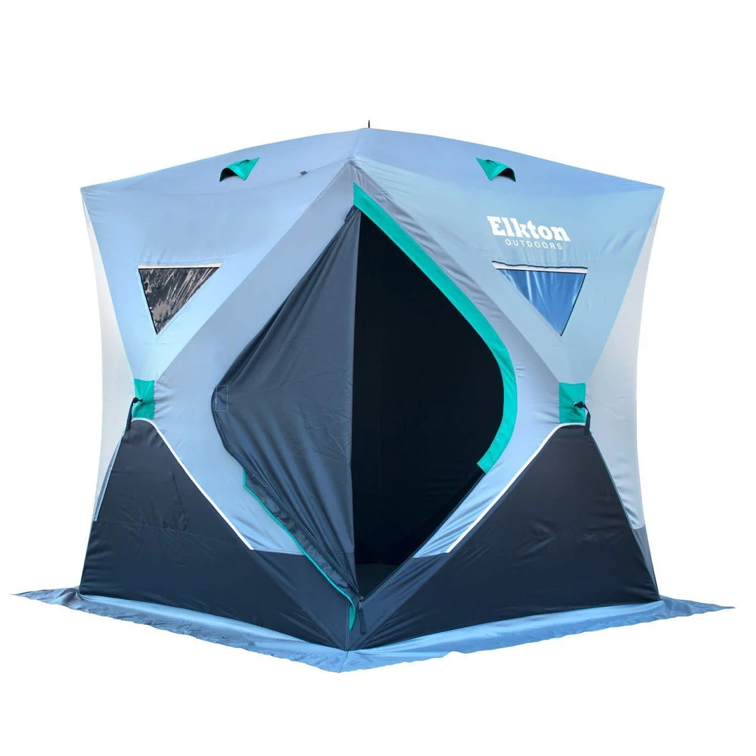 Elkton Outdoors Portable 3-Person Ice Fishing Tent Shelter With Ventilation Windows & Carry Pack SPORTING GOODS 6 Elkton Outdoors Portable 3-Person Ice Fishing Tent Shelter With Ventilation Windows & Carry Pack SPORTING GOODS