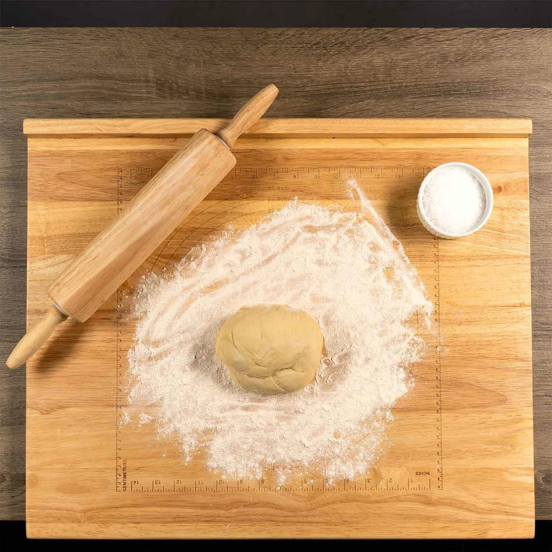 Zelancio HOME GOODS Reversible Wooden Pastry Board With 10-Inch Ruler, Includes, 9-Inch And 10-Inch Pie Template, With Front And Back Lip 8 Zelancio HOME GOODS Reversible Wooden Pastry Board With 10-Inch Ruler, Includes, 9-Inch And 10-Inch Pie Template, With Front And Back Lip