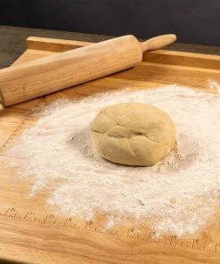 Zelancio HOME GOODS Reversible Wooden Pastry Board With 10-Inch Ruler, Includes, 9-Inch And 10-Inch Pie Template, With Front And Back Lip 18 Zelancio HOME GOODS Reversible Wooden Pastry Board With 10-Inch Ruler, Includes, 9-Inch And 10-Inch Pie Template, With Front And Back Lip