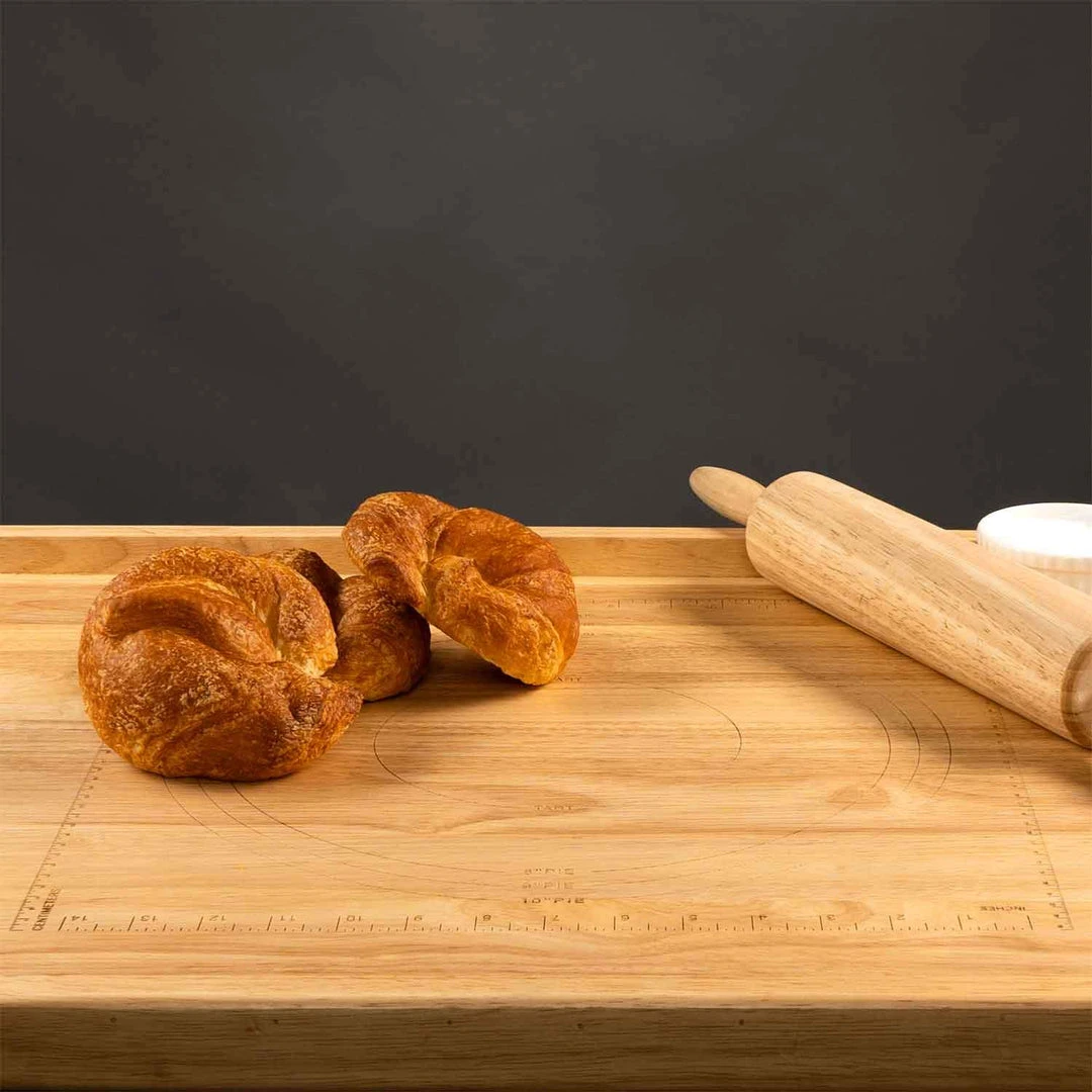 Zelancio HOME GOODS Reversible Wooden Pastry Board With 10-Inch Ruler, Includes, 9-Inch And 10-Inch Pie Template, With Front And Back Lip 11 Zelancio HOME GOODS Reversible Wooden Pastry Board With 10-Inch Ruler, Includes, 9-Inch And 10-Inch Pie Template, With Front And Back Lip