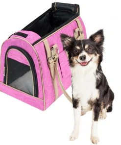 Frontpet Luxury Pink Pet Purse & Handbag