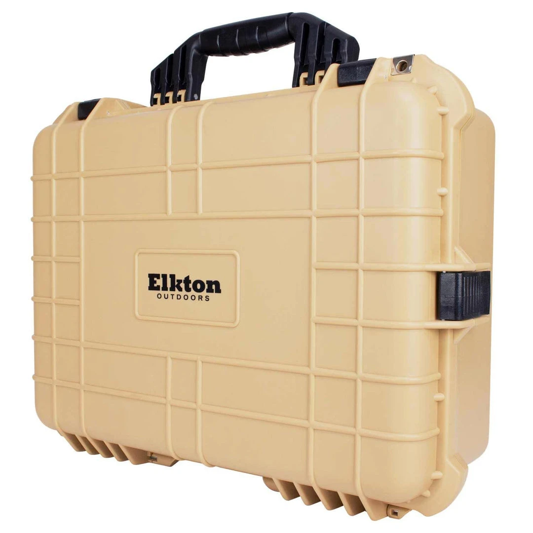 Elkton Outdoors SPORTING GOODS Hard 5 Pistol Gun Case With Locking Holes & Auto Pressure Adjustment 14 Elkton Outdoors SPORTING GOODS Hard 5 Pistol Gun Case With Locking Holes & Auto Pressure Adjustment