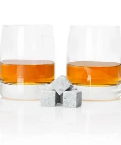 Atterstone Whiskey Cylinder Sail Boat Decanter Set