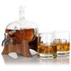 Atterstone Whiskey Barrel Decanter Set HOME GOODS 2 Atterstone Whiskey Barrel Decanter Set HOME GOODS