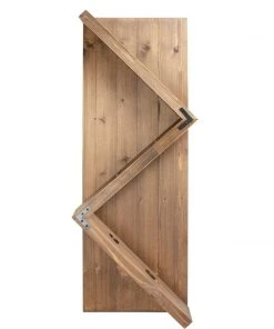 Atterstone Stylish Wooden Wall Mounted Wine Bottle Display Rack: Holds 6 Bottles