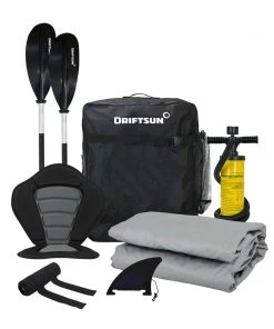 SPORTING GOODS Driftsun Almanor 110 Single Person Inflatable Recreational Touring Kayak