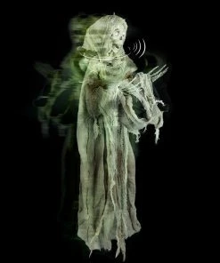 Holidayana Patio & Outdoors Animatronic Floating Skeleton - Sound And Touch Activated Halloween Decoration With Lighted Eyes And Scary Sounds 10 Holidayana Patio & Outdoors Animatronic Floating Skeleton - Sound And Touch Activated Halloween Decoration With Lighted Eyes And Scary Sounds