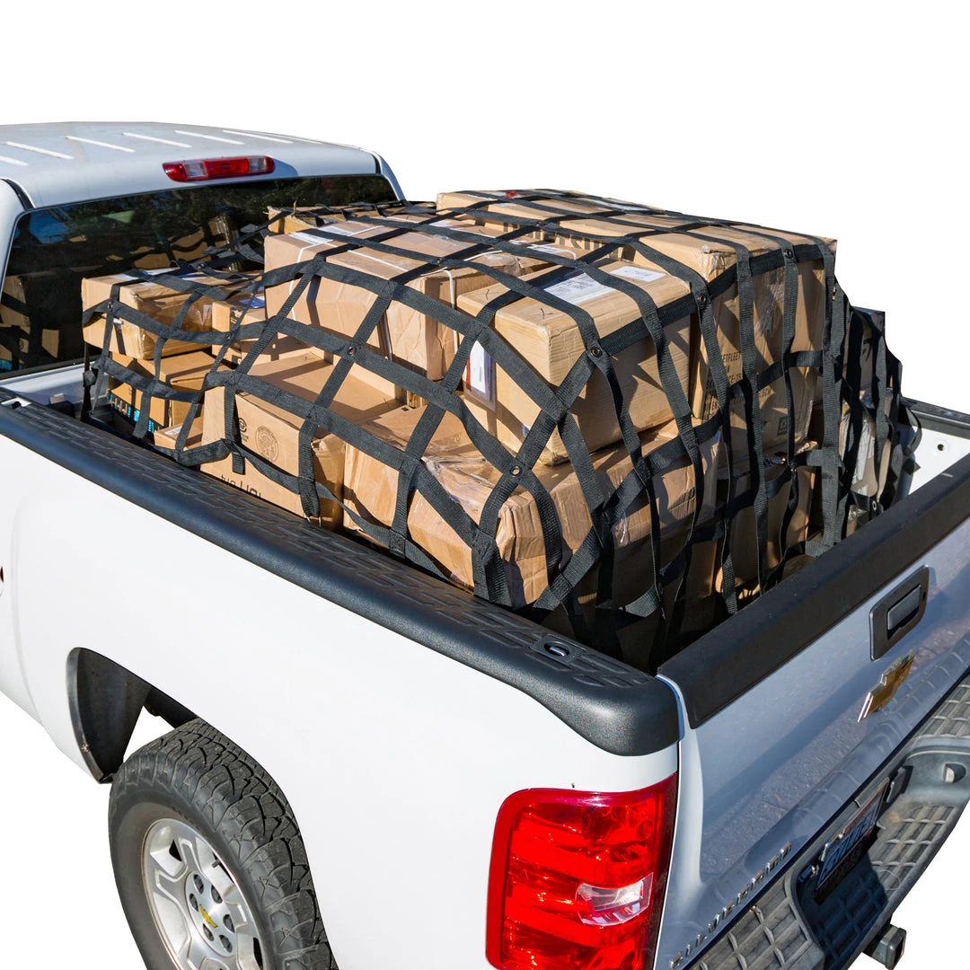 Rakapak Truck Bed Cargo Net With Elastic Net Included 3 Rakapak Truck Bed Cargo Net With Elastic Net Included