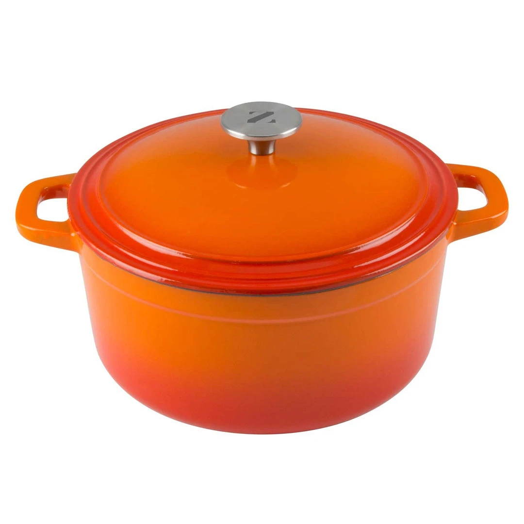Zelancio 3 Quart Enameled Cast Iron Dutch Oven With Lid 3 Zelancio 3 Quart Enameled Cast Iron Dutch Oven With Lid