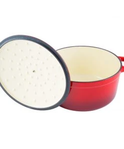 Zelancio 3 Quart Enameled Cast Iron Dutch Oven With Lid 35 Zelancio 3 Quart Enameled Cast Iron Dutch Oven With Lid