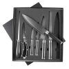 Zelancio HOME GOODS 7 Piece Japanese VG-10 Damascus Steel Chef Knife Set