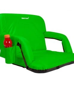 Games & Recreation Driftsun Folding Stadium Seat, Reclining Bleacher Chair