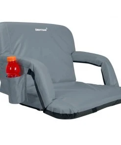 Games & Recreation Driftsun Folding Stadium Seat, Reclining Bleacher Chair