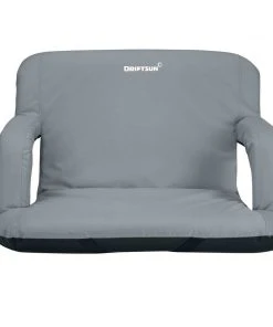 Games & Recreation Driftsun Folding Stadium Seat, Reclining Bleacher Chair