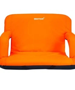 Games & Recreation Driftsun Folding Stadium Seat, Reclining Bleacher Chair