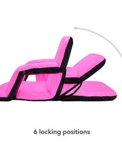 Games & Recreation Driftsun Folding Stadium Seat, Reclining Bleacher Chair